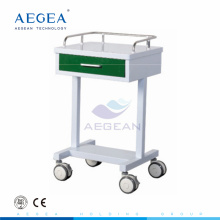 AG-GS007 Simple medication crash mobile nurse treatment used hospital 1 drawer cart